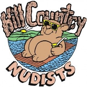 Club logo for Hill Country Nudists
