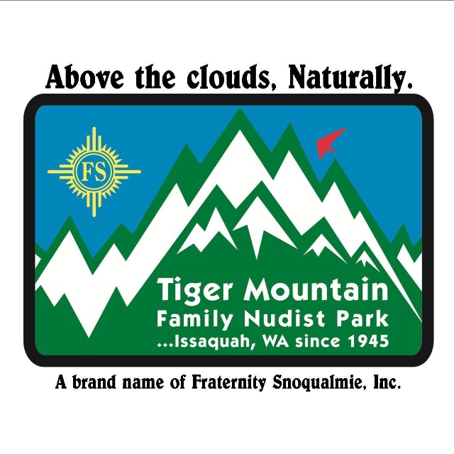 Club logo for Tiger Mountain Family Nudist Park