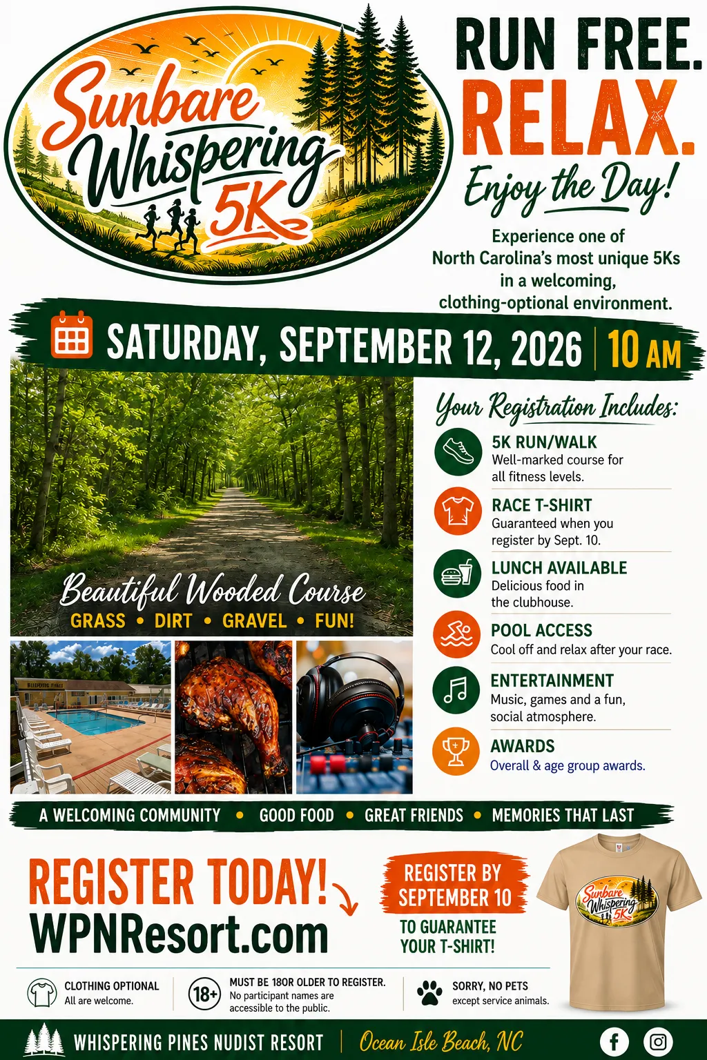WPNR Sunbare Whispering 5k