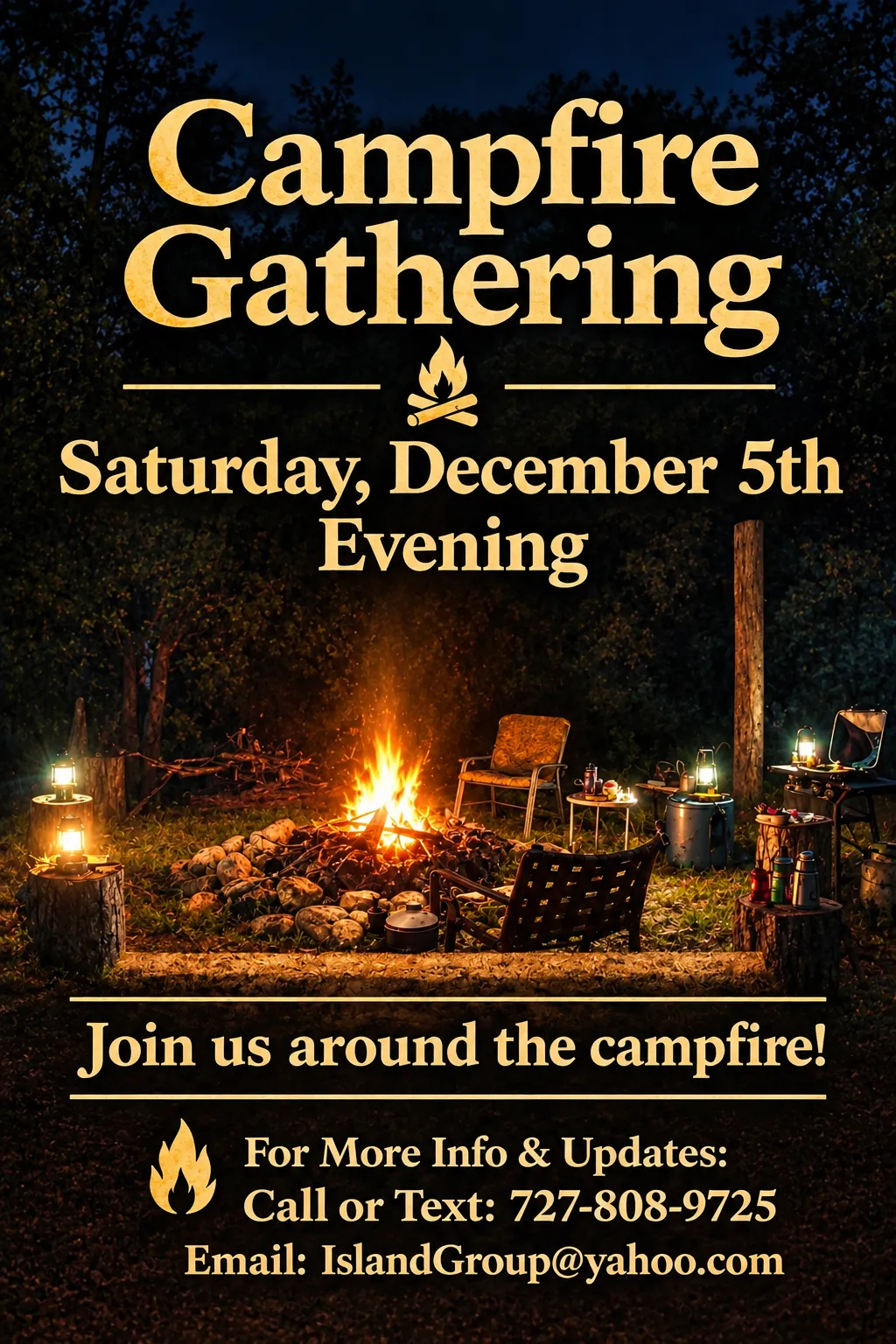 Campfire and Drumcircle 